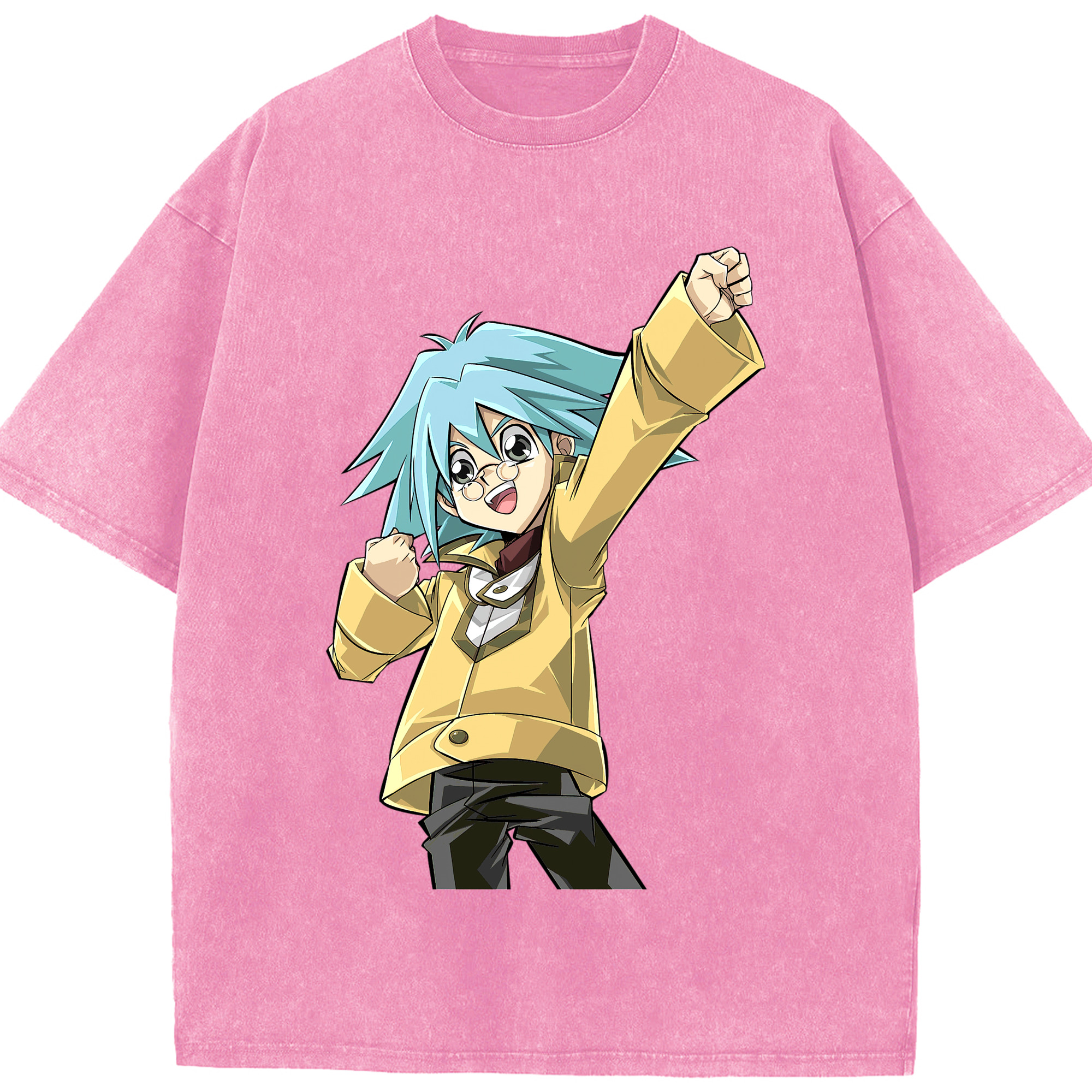 （画像用） 遊☆戯☆王 Yu-Gi-Oh! 綿100% ヴィンテージ風 半袖Tシャツ（フロントプリント）